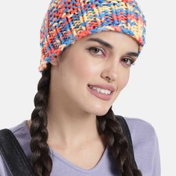 Magic Needles Unisex Multicoloured Handknitted Beanie-image-19