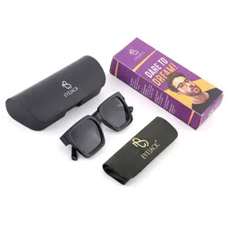 Eyejack Unisex Square Sunglasses with UV Protected Lens image 3