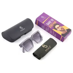 Eyejack Unisex Square Sunglasses with UV Protected Lens image 2