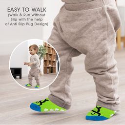 MeeMee Kids Pack of 6 Assorted Patterned Ankle-Length Socks image 3