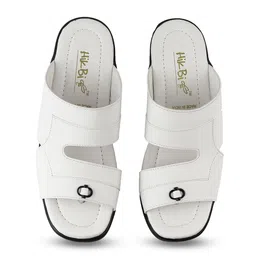 HikBi Men Open Toe Lightweight Leather Comfort Sandals-image-32