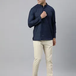 Manthan Men Abstract Printed Kurta image 2