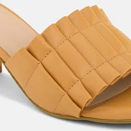 ALL TABS OPEN Open Toe Block Heel Mule Sandals image 2