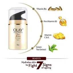 Olay Total Effects Day Cream Gentle with SPF 15 for Sensitive Skin - 50g image 3