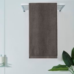 DDecor Unisex Grey Solid 450 GSM Live Beautiful Bath Towel-54