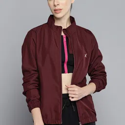 HRX by Hrithik Roshan Women Maroon Outdoor Sporty Jacket-picture-49