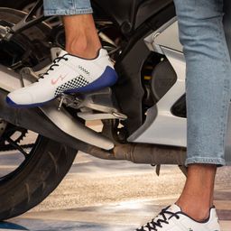 Campus Men White PU Sneakers-image-59