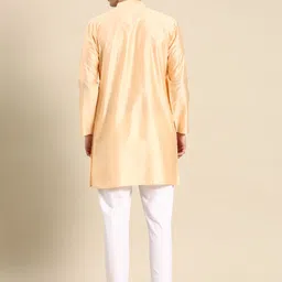 Anouk Men Embroidered Regular Mirror Work Kurta With Pyjamas image 2