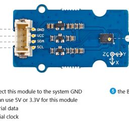 SeeedStudio Grove 6 Axis Accelerometer&Gyroscope (BMI088) image 5