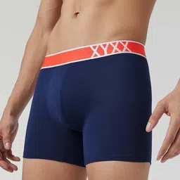 XYXX Men Solid Volt IntelliSoft Modal Trunk image 3