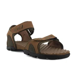 Sparx Men Camel Brown Solid Sports Sandals-image-13