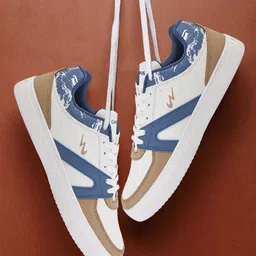 Campus Men Textured Padded Insole Basics Sneakers-16
