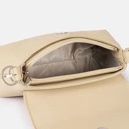 French Connection Textured Structured Handheld Bag image 5