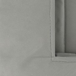 Kuber Industries Unisex Set Of 2 Grey Solid Saree Stacker Organisers image 3