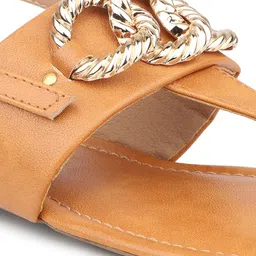 Inc 5 Embellished T-Strap Flats With Buckles image 3