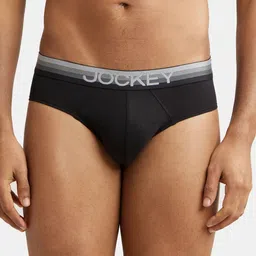 Jockey ZONE STRETCH Men Black Zone Stretch Briefs US07-picture-53