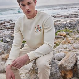 Mufti Typography Embroidered Long Sleeves Pullover-picture-44