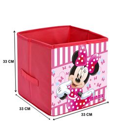 Kuber Industries Set Of 3 Disney Printed Foldable Storage Boxes With Handles image 2