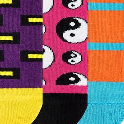 Dynamocks Set of 3 Ankle-Length Patterned Socks image 5