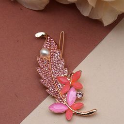 LAIDA Women Embellished Metal Tic Tac Hair Clip-image-71
