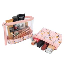 NFI essentials Set Of 2 Printed Makeup Pouch image 2