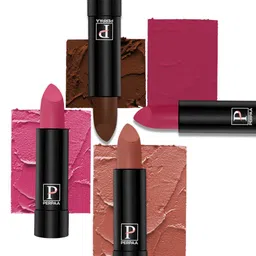 PERPAA Cremy Matte 4Pcs Long Lasting Lipstick - 3.5g Each - 60-62-67-92-24
