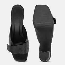 ALL TABS OPEN Open Toe Block Heel Mule Sandals image 3