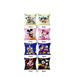Kuber Industries Set of 4 Printed Reversible Square Floor Cushions image 2