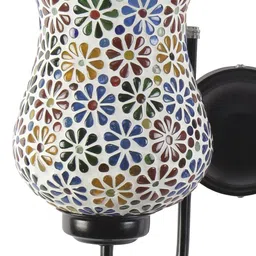 Devansh Multicoloured Textured Mosaic Wallchiere image 5