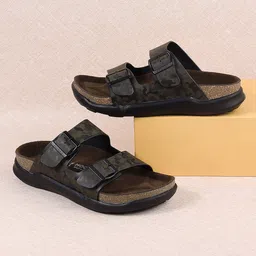 Mochi Men Leather Comfort Sandals-image-16