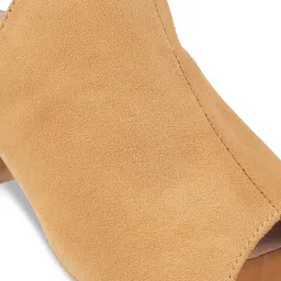 Mochi Peep Toe Block Heels With Backstrap image 3
