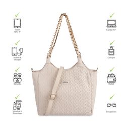 Mochi Structured Handheld Bag with Quilted image 2