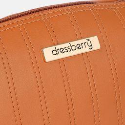 DressBerry Striped Detail Crossbody Sling Bag image 4