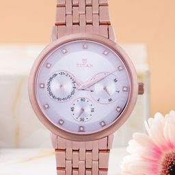 Titan Women White Analogue Multifunction Watch 2569WM02-image-26