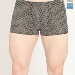 VIP Pack Of 3 Assorted Snug Fit Pure Cotton Trunks VP-MI-TR-BRNDP-10P-PO3-80-2