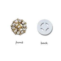 Comet Busters Circular Stone Studs Non Piercing Ear Stickers image 4