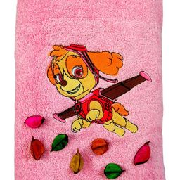 TurtleLittle Kids Pink & Yellow Printed 500 GSM Bath Towel-image-86