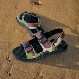 KazarMax Men Printed Camo Arch Support Sports Sandals-image-55
