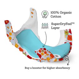 SuperBottoms Pack of 4 Reusable Cloth Sustainable Diaper Combo Freesize UNO- New Version image 2