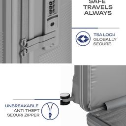 Safari Select Trunk Textured Hard-Sided Medium Trolley Suitcase image 5