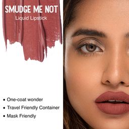 SUGAR Smudge Me Not Liquid Matte Lipstick with Vitamin E 4.5 ml - Don Fawn 12 image 5
