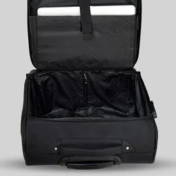 SWISS MILITARY Set Of 2 Textured Soft-Sided Small Trolley Overnighter And Laptop Bagpack image 4