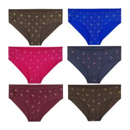 Bodycare Women Cotton 6 pcs Panty Pack - Multi-Color 40000-picture-32