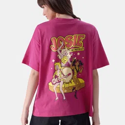 The Souled Store Archie Graphic Printed Oversized Pure Cotton T-Shirt-image-99