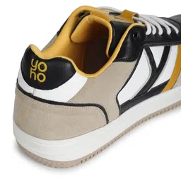 yoho Men Colourblocked Memory Foam Insole Lightweight Sneakers image 4