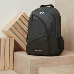 Wildcraft Unisex Black Airo 2 Coated Solid Laptop Backpack-30