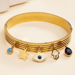 Bohey by KARATCART Women Gold-Plated Bangle-Style Bracelet-69