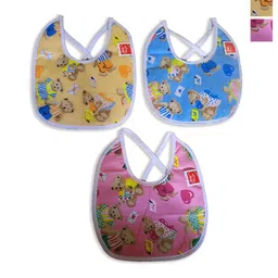 BAESD Pack Of 3 Assorted Printed Bibs Cloth from Love Baby-28