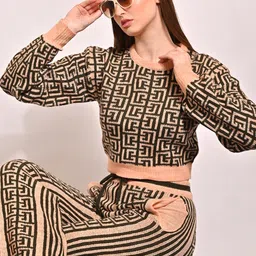NoBarr Printed Pure Cotton Top With Trousers Co-Ords image 5