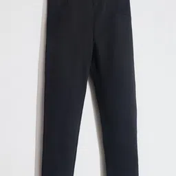Cherry Crumble Girls Black Embellished Skinny Fit Jeggings-image-32